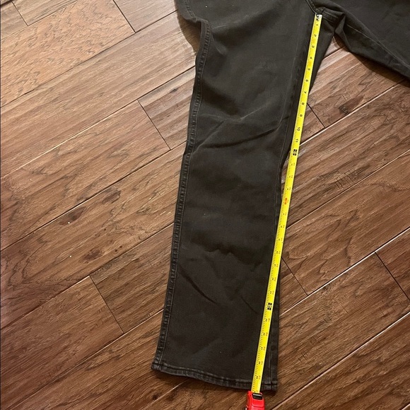 Signature by Levi’s Heritage High-Rise Kick Boot Black Jeans Size 12 - Picture 5 of 6